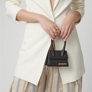 Jacquemus Black La Montagne 'Le Chiquito' Bag new without tags